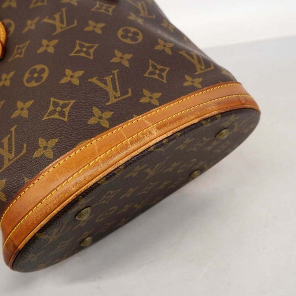 LOUIS VUITTON Authentic Brown Monogram Tote Bag - Picture 8 of 14